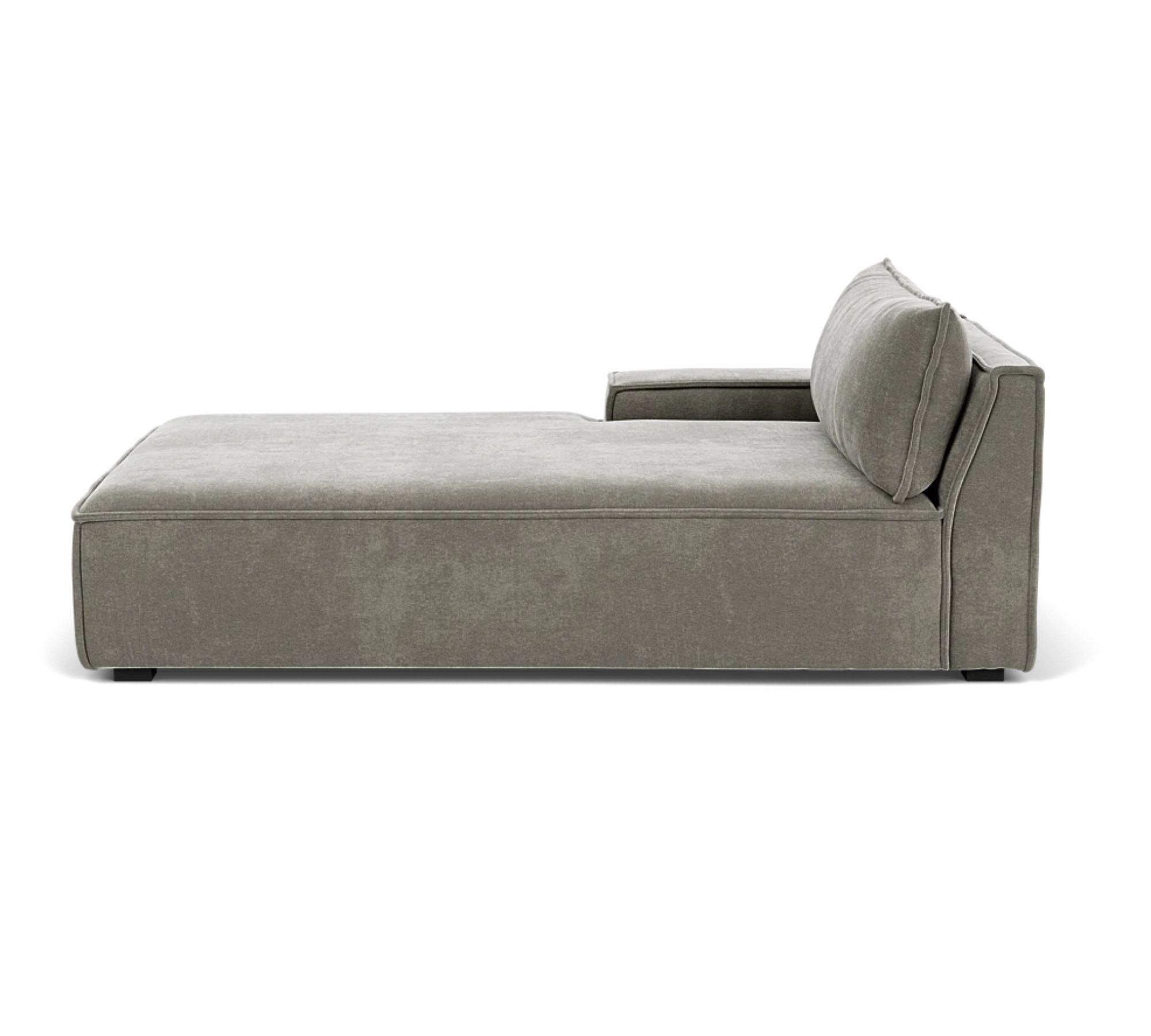Daphne 1-Sitzer Récamiere Links Planet Grey Green 3