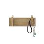 Woods Cross Garderobenleiste Eiche Massiv 4