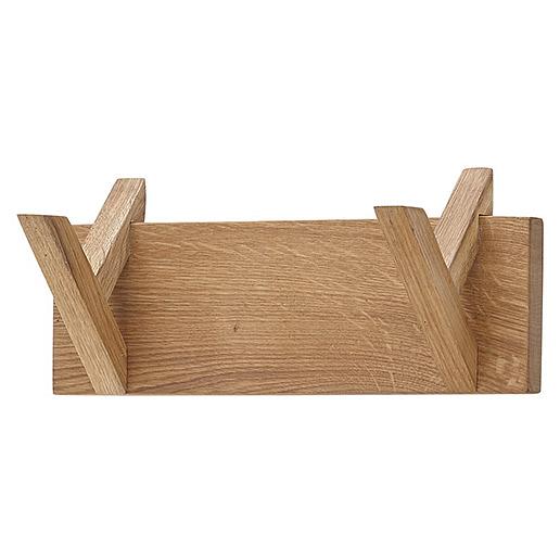 Woods Cross Garderobenleiste Eiche Massiv 0
