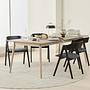 MEZA Dining table Ceramic top Light grey 0