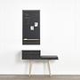 MISTRAL Board 45x89 cm Anthracite 0