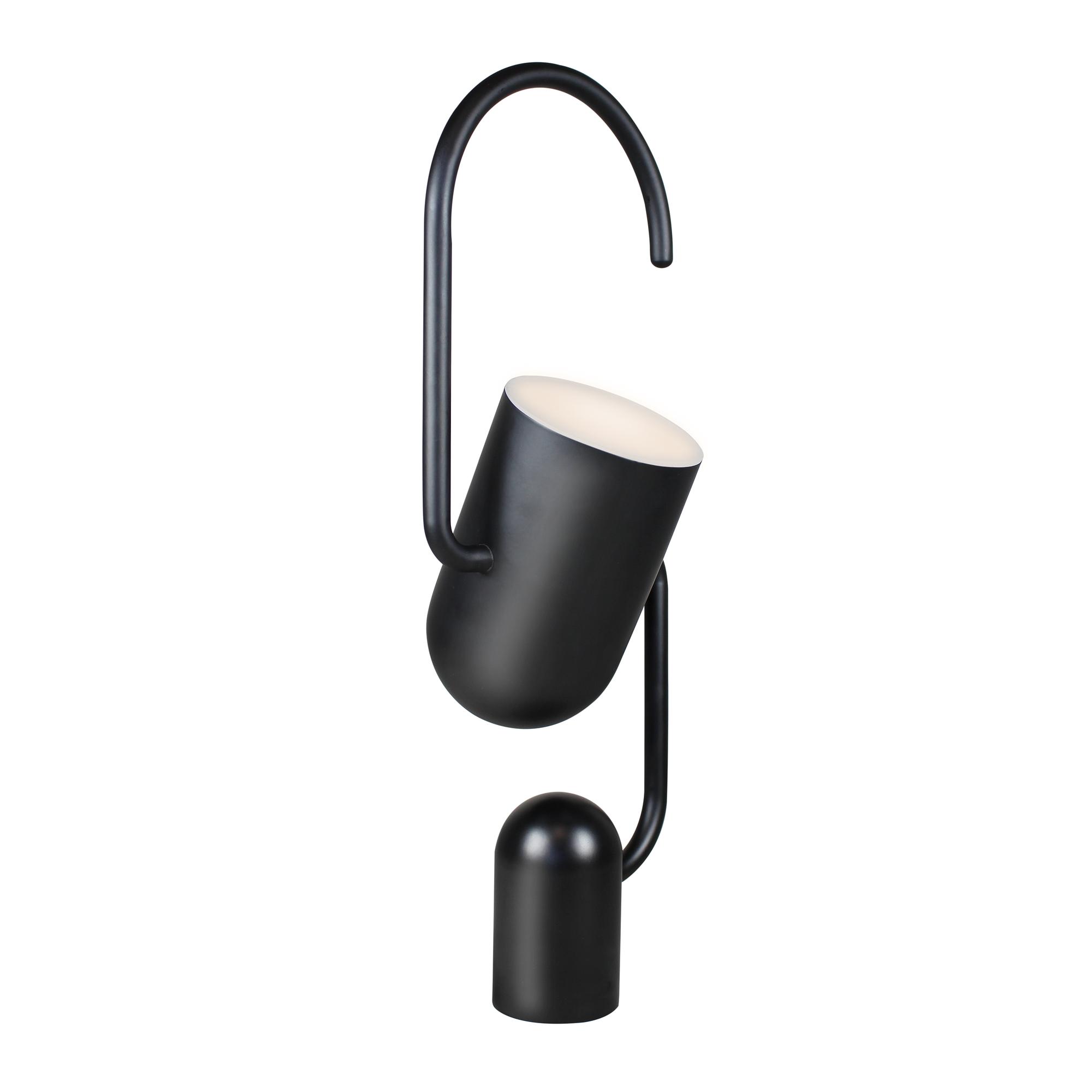 Grab Leuchte Tragbar mit Mini-USB-Anschluss Schwarz 1
