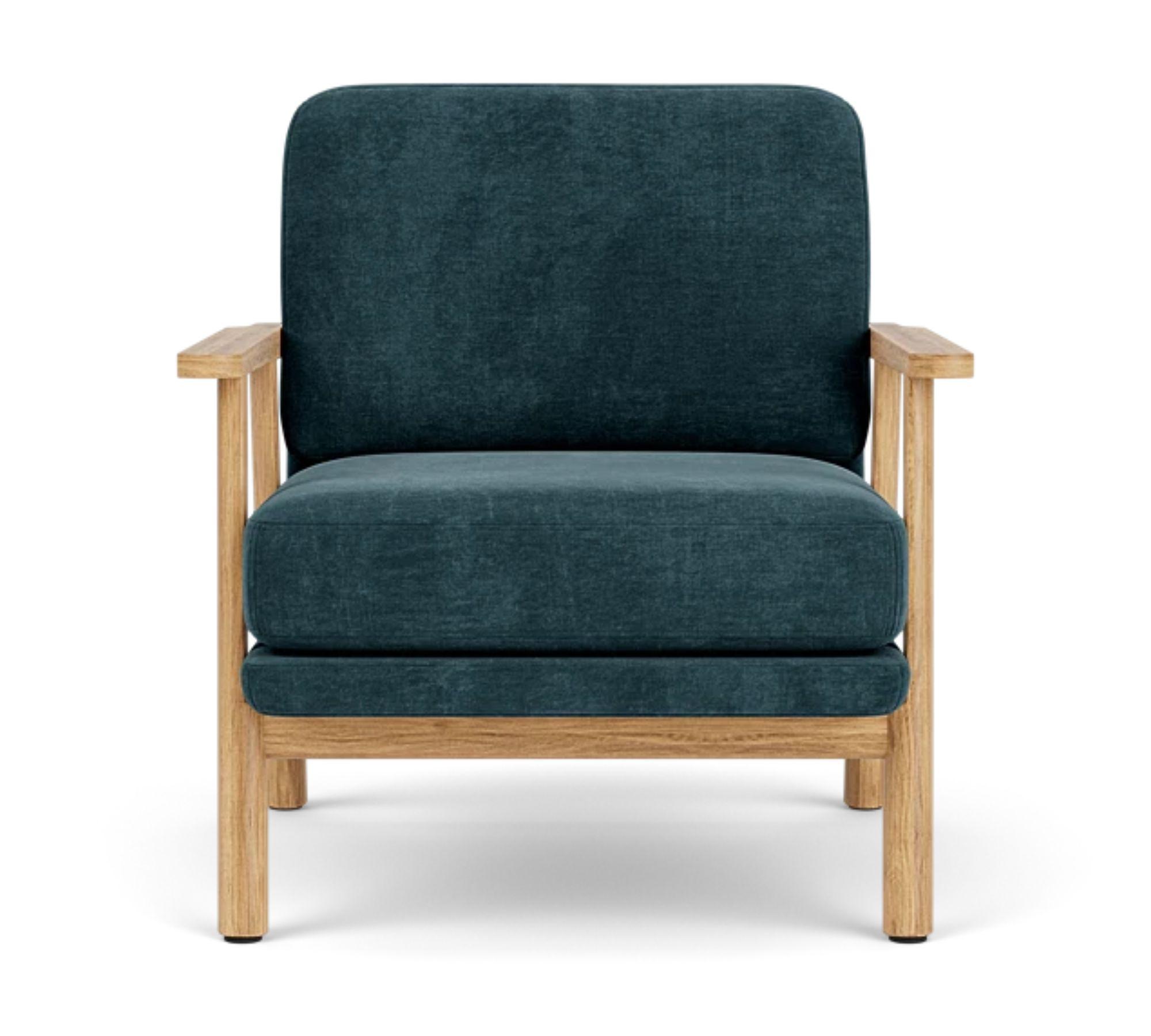 Archie Armchair Danny Dusty Blue 0