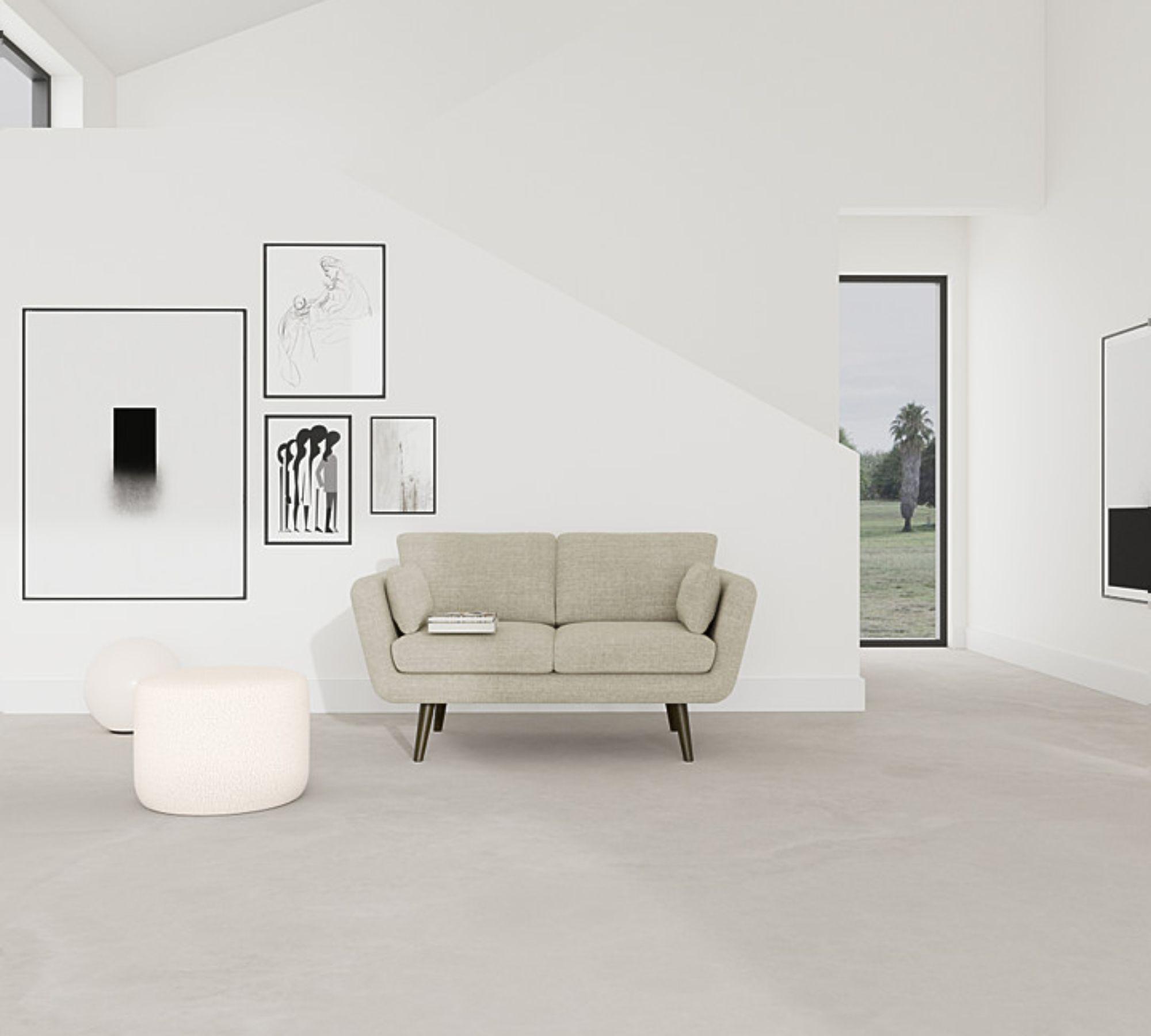 Sigrid Sofa 2-Sitzer Vega Sand Dune 5