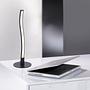 1-Flammig Wave LED-Tischleuchte Acrylglas Eisen   4