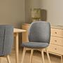 Geunie Esszimmerstuhl 2er-Set Grau 2
