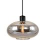 1-Flammig Laport Pendelleuchte Gusseisen Rauchglas 3