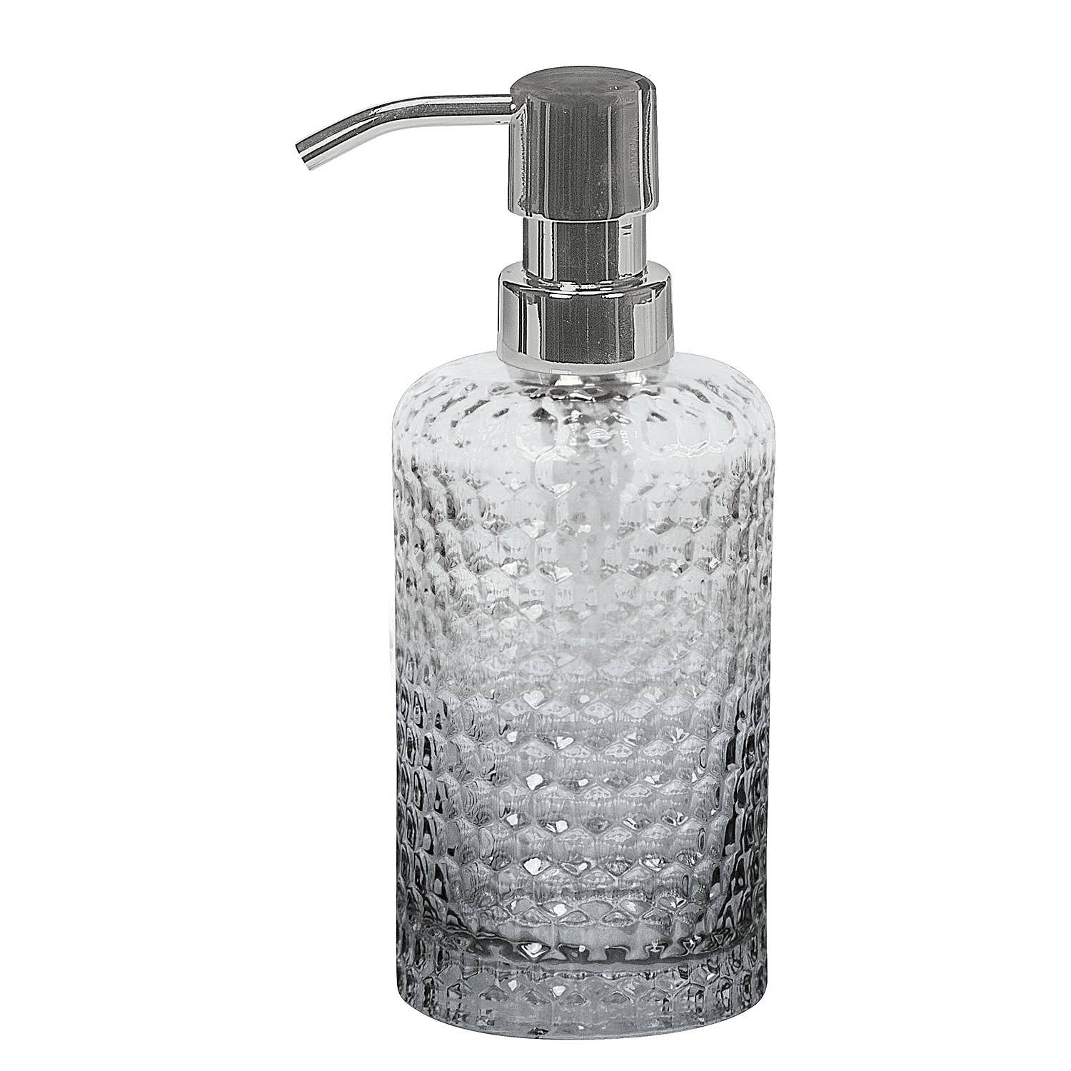 Melua Seifenspender Glas Anthrazit 0