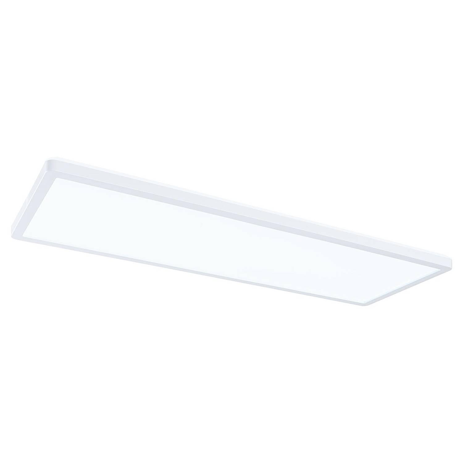 1-Flammig Atria Shine Panel LED-Deckenleuchte Aluminium Weiß 0