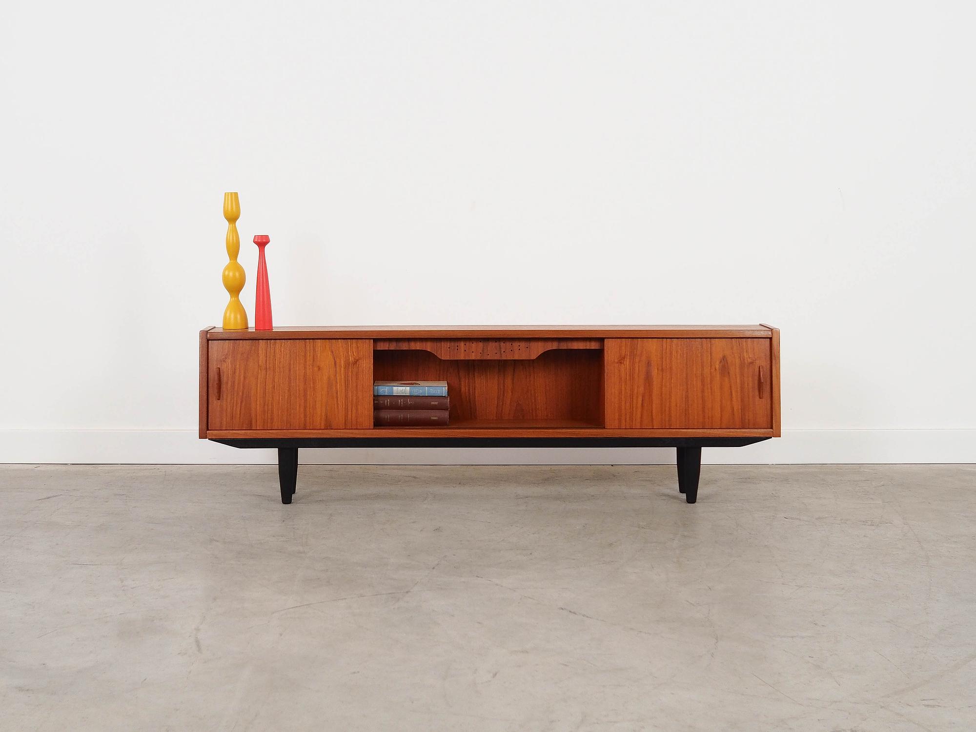 Vintage Teak-Schrank Braun 1970 Jahre 0