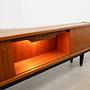 Vintage Teak-Schrank Braun 1970 Jahre 9