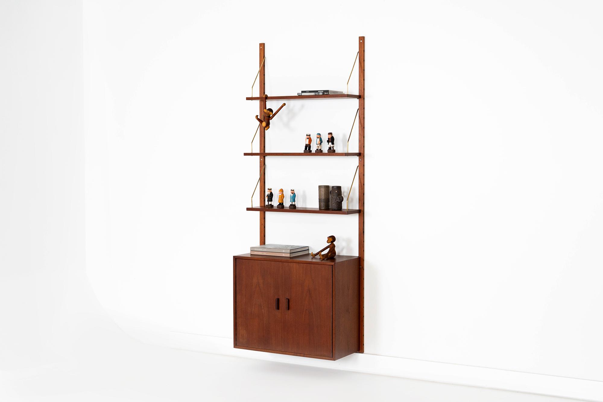 Vintage Teak Modulregal 1960er Jahre 2