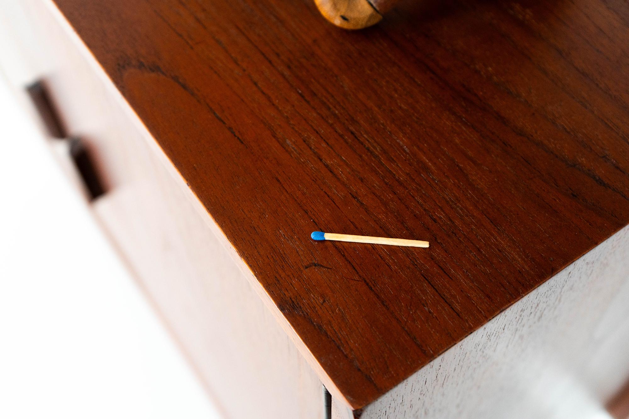 Vintage Teak Modulregal 1960er Jahre 9