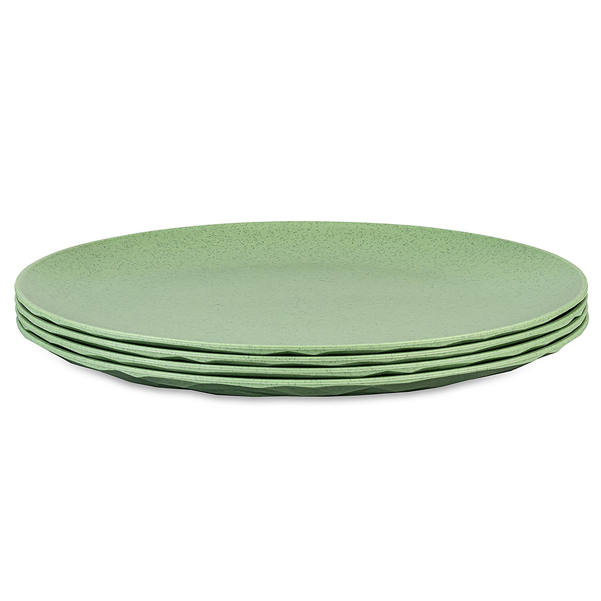 Flach Club Plate Speiseteller Polypropylen Grün 0
