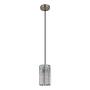 1-Flammig Cayden Typ C Pendelleuchte Klarglas Eisen 4