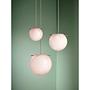Pendant light Koi Ø25 Brass Opal Rose 3