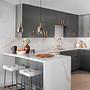 Imatia Typ A Pendelleuchte Aluminium Rauchglas Gold 2