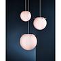 Pendant light Koi Ø32 Brass Opal Rose 7