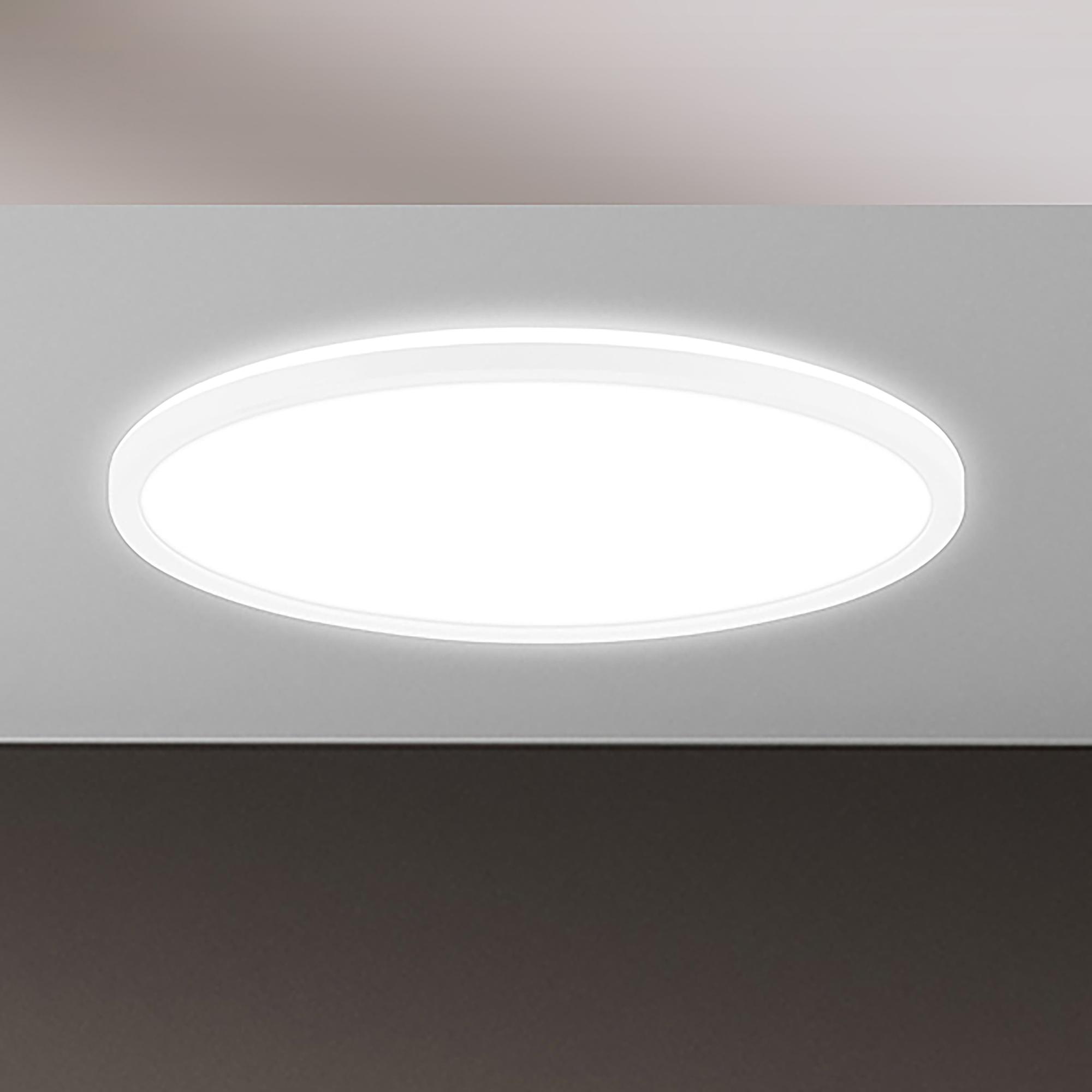 Tava LED Deckenleuchte Weiß Ø42cm 1
