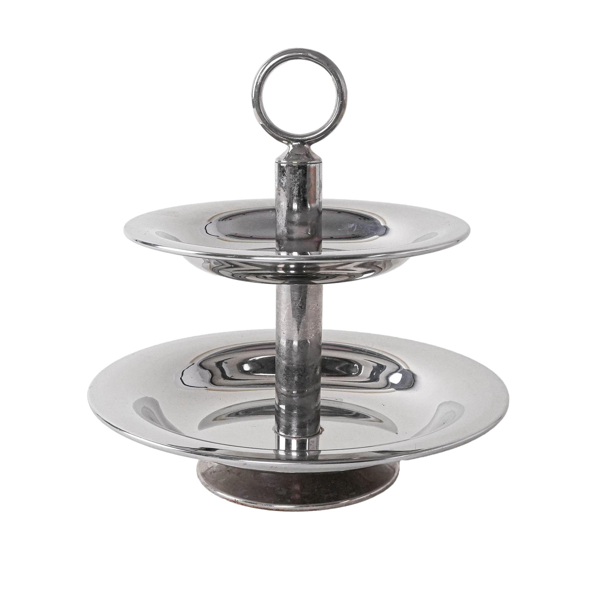 Two-tier Etagere Silver 0