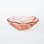Glasteller Rosa 2