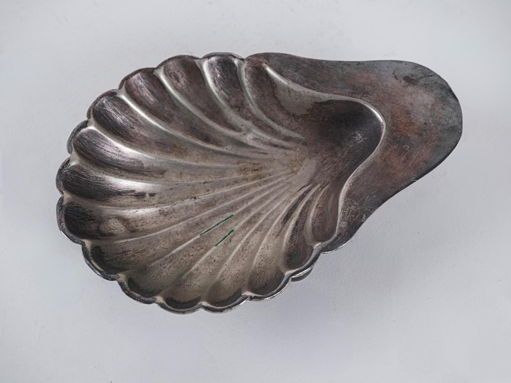 Metallplatte Silber 4