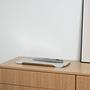 Edelstahltablett Silber 4