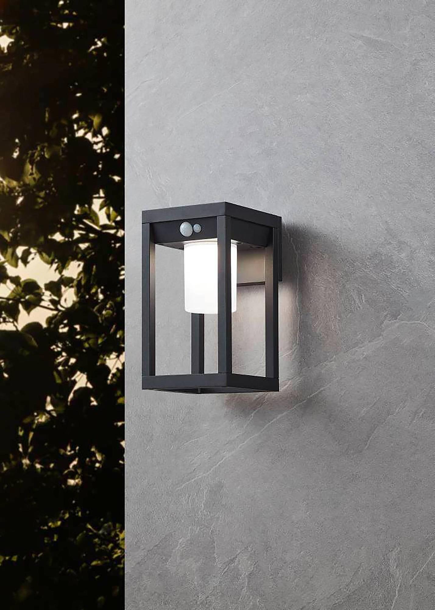 Martano LED wall light 1-bulb aluminum plastic 2