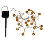 Sunshine Glamour solar light chain 1-light aluminum 0