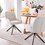 STANCELL Drehbarer Polsterstuhl 2er-Set Beige 2