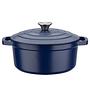 Blue Magic Saucepan 2-piece Cast Iron Blue 0