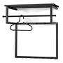 Norton Wandgarderobe Metall Schwarz 0