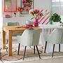 AELHA Armchair Set of 2 Green 2