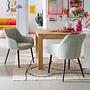 AELHA Armchair Set of 2 Green 3