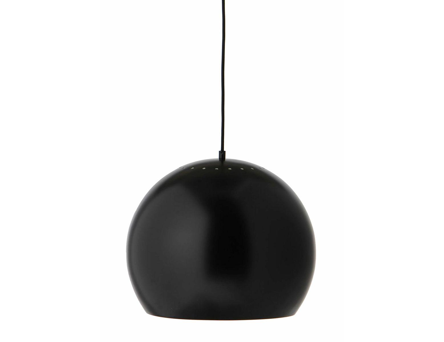 Pendant light Ball Ø40 Metal Black 0