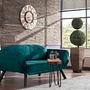 Genzo Sofa bed 2-seater Petrol Blue 1