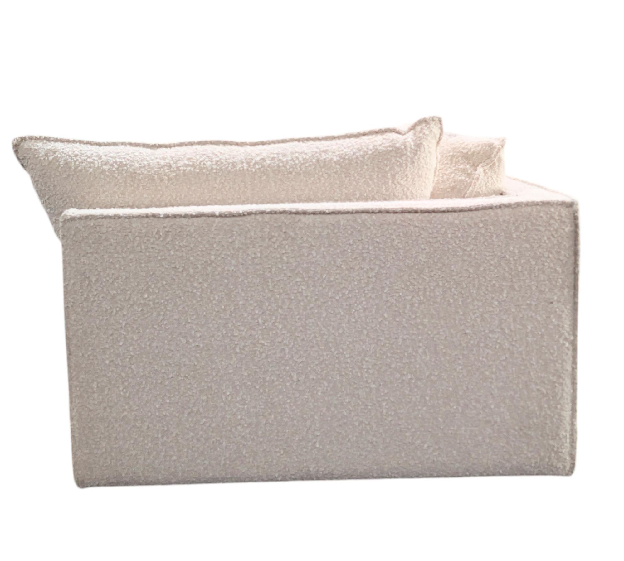 Daphne 1-Sitzer Eckmodul Links Maya Cream 8