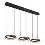 Della Typ C LED-Pendelleuchte 1-flammig Acrylglas Eisen  3