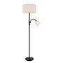 Berby Floor Lamp 2-light Cast Iron Velvet Beige 3
