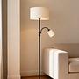 Berby Floor Lamp 2-light Cast Iron Velvet Beige 2