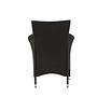 Set of 2 Knick Armchairs Stackable Polyrattan Black 60x88 cm 7
