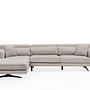 Sofa Chaise Lounge Left Beige 3