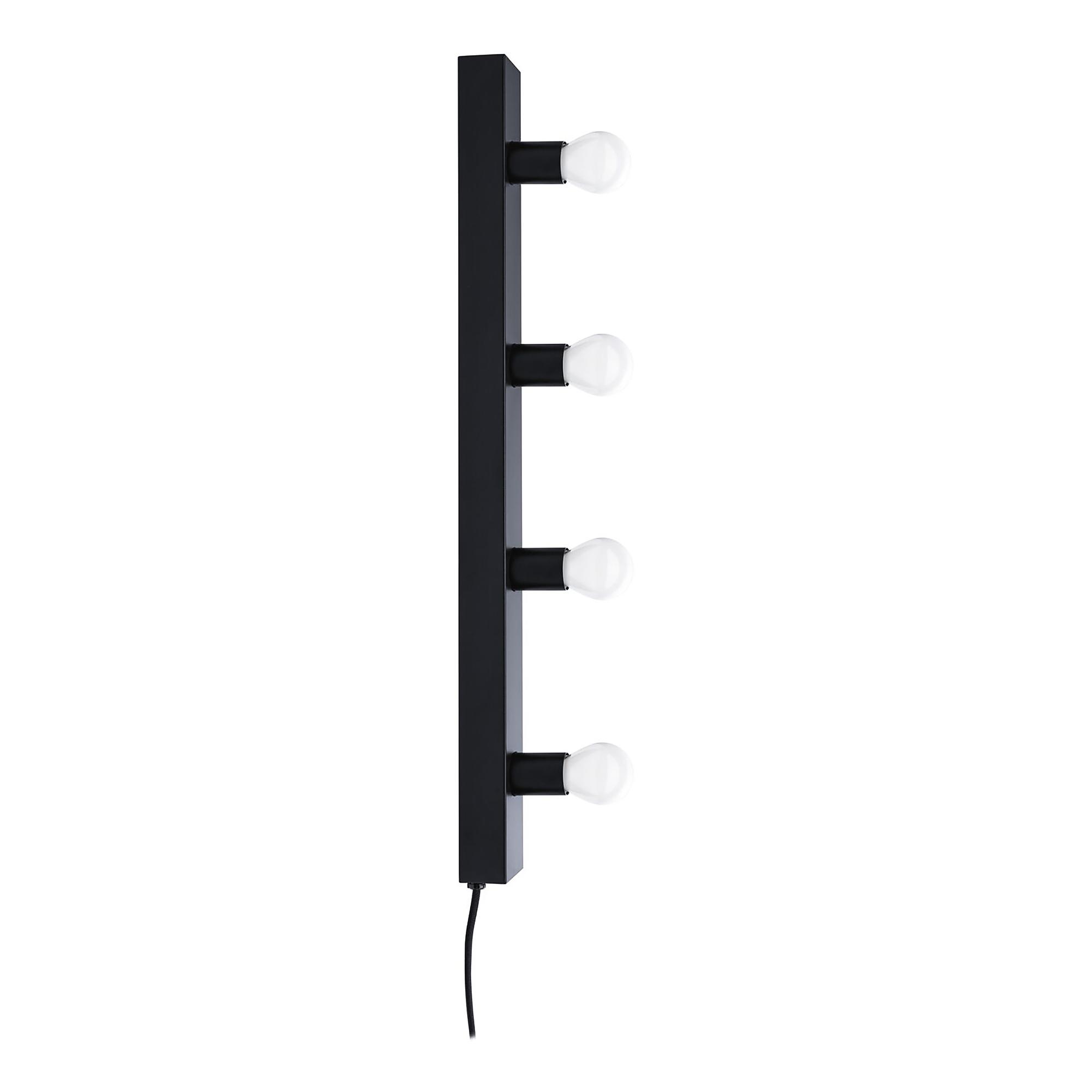  Regula II Typ B Wandleuchte Aluminium Schwarz 3