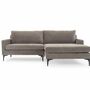 Astha Sofa Récamiere Rechts Danny Steel Grey 0