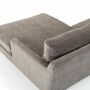 Astha Sofa Récamiere Rechts Danny Steel Grey 1