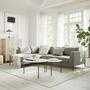 Noa Ecksofa Récamiere Links Planet Grey Green 0