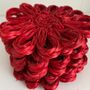 6x Coaster Abacá Hemp Red 3