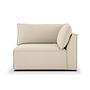 Daphne 1-Sitzer Eckmodul Links Maya Cream 0