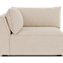 Daphne 1-Sitzer Eckmodul Links Maya Cream 1