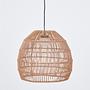 SOLANA Solar Pendant Light Polyethylene Steel Beige 2